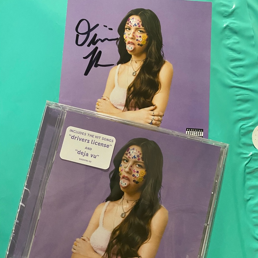 Olivia Rodrigo signed CD